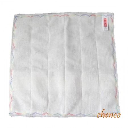 CHENCO 8層木質纖維繡花抹布(6條一組)